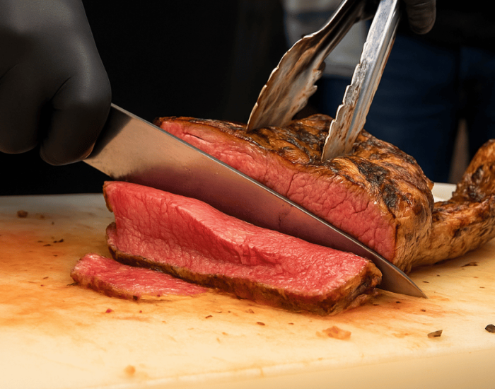 Rustikales Grill-Catering und deftiges BBQ-Buffet von Barth Catering für eine private Feier in Uelzen.
