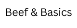 Logo von Beef & Basics, Lieferant für Premium-Rindfleisch für Barth Catering.
